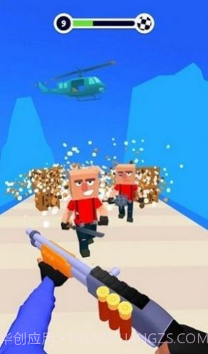 方块工艺射击3D截图3