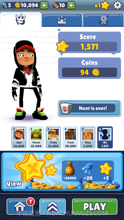 地铁跑酷黑色金币版截图1