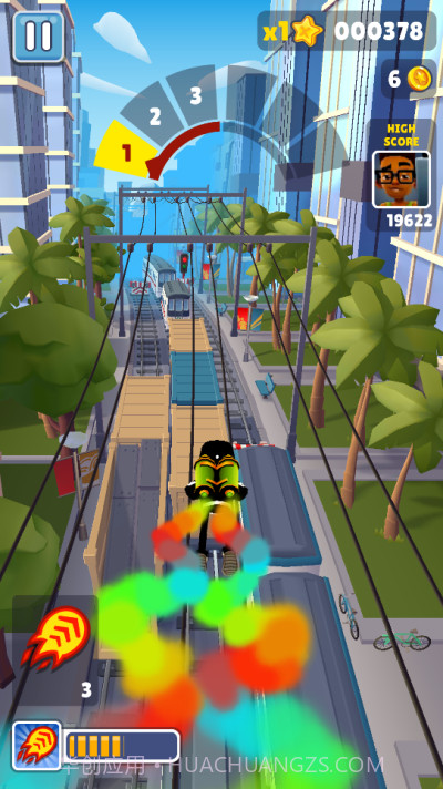 地铁跑酷黑色金币版截图3