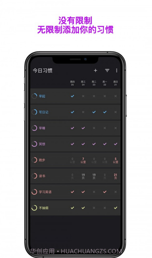 月皓今日习惯截图2