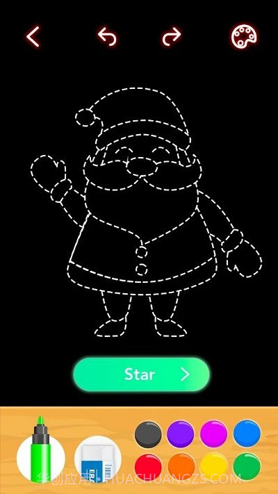 绘制发光圣诞测试版截图2 绘制发光圣诞测试版截图2