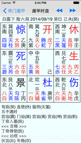 奇门遁甲排盘软件截图3