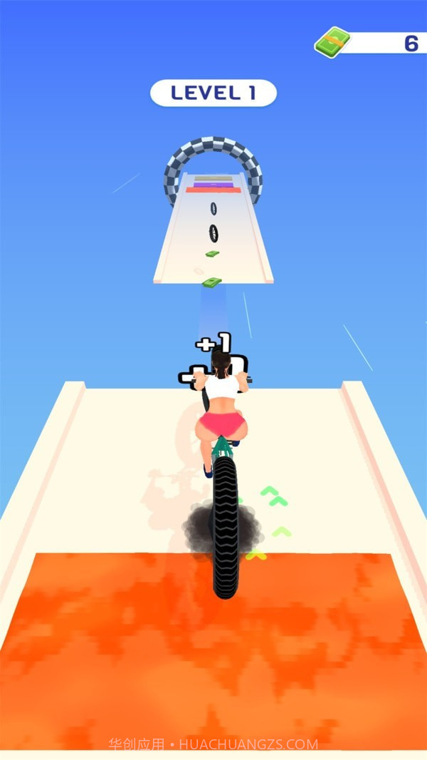 小姐姐骑单车截图4