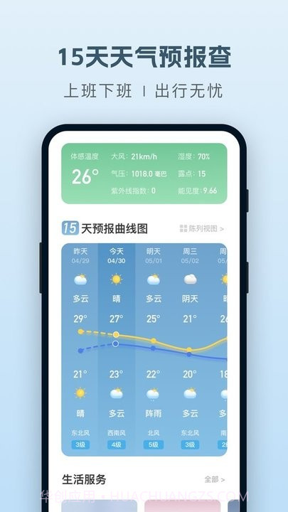 纯净天气预报截图1 纯净天气预报截图1