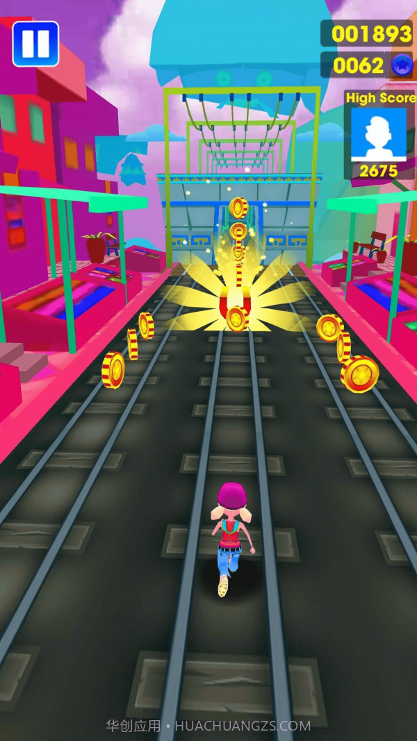 跑酷地铁2021截图1