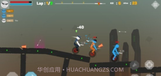 火柴人独轮车求生截图1 火柴人独轮车求生截图1